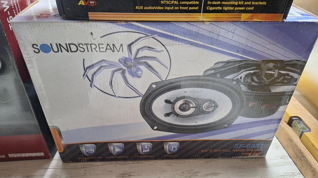 Soundstream SF-693T  ovale speakers 100w rms, Auto diversen, Autospeakers, Ophalen of Verzenden, Nieuw