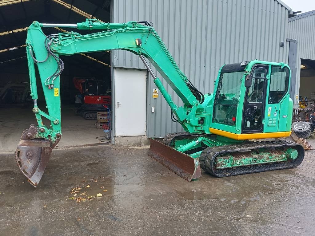 Cat 308 E caterpillar excavator graafmachine 8 ton, Zakelijke goederen, Graafmachine