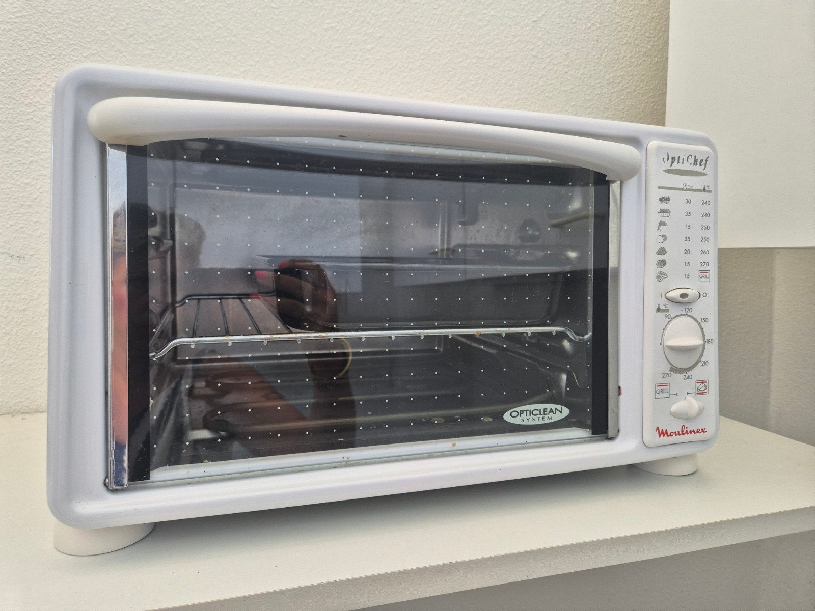 Moulinex OptiChef Mini-oven - Compact en veelzijdig, Ophalen, Minder dan 45 cm, Minder dan 45 cm, Vrijstaand