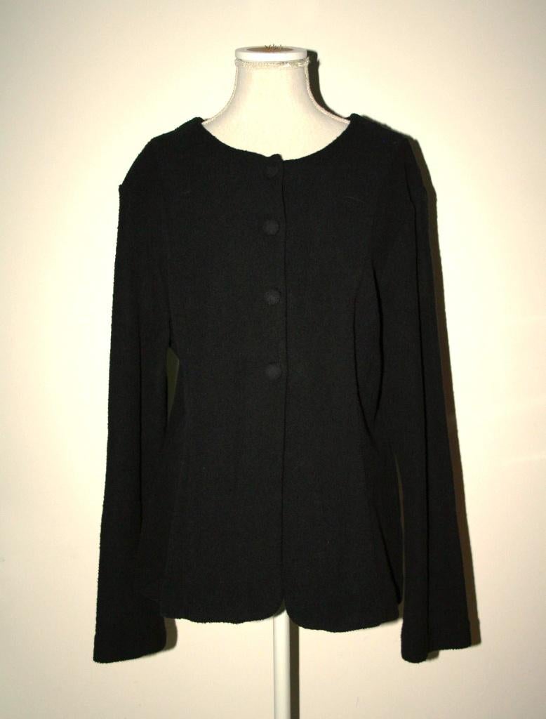H&M bruin katoen jasje mt 42 L, H&M, Bruin, Verzenden, Maat 42/44 (L)