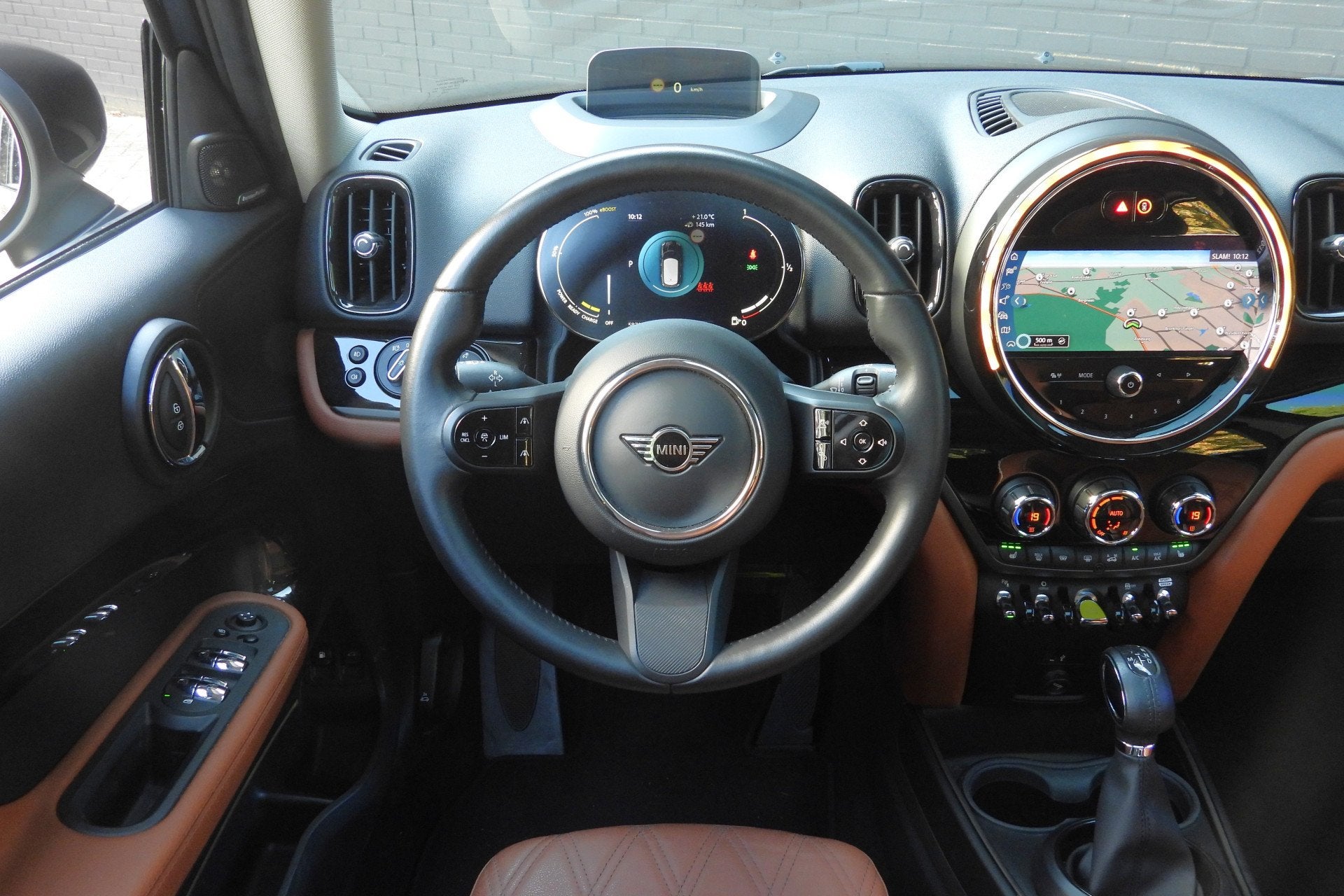 MINI Countryman Cooper SE ALL4 Automaat / Panoramadak / Comf, Auto's, Mini, Dealer onderhouden, Gebruikt, Countryman, Met garantie (alle)