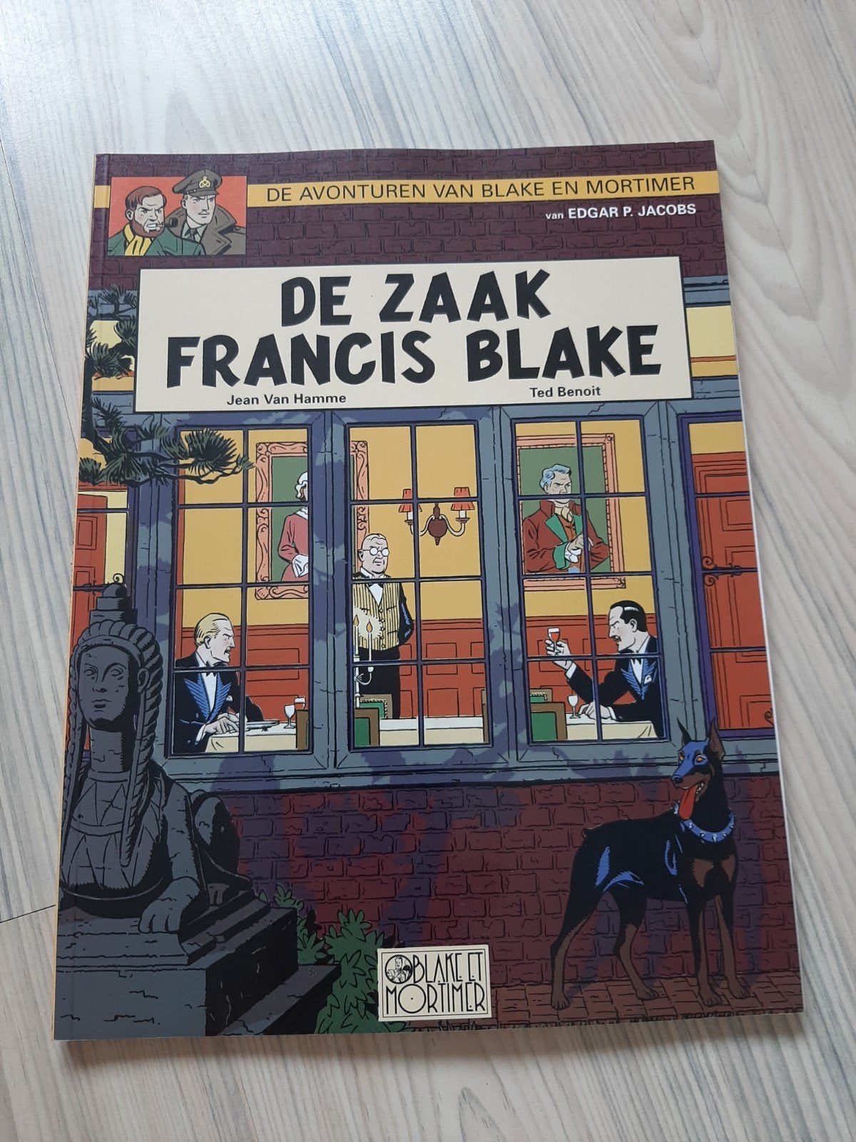 Blake en Mortimer - De Zaak Francis Blake, Eén stripboek, Ophalen of Verzenden, Zo goed als nieuw, Jean Van Hamme, Ted Benoit, Edgar P. Jacobs