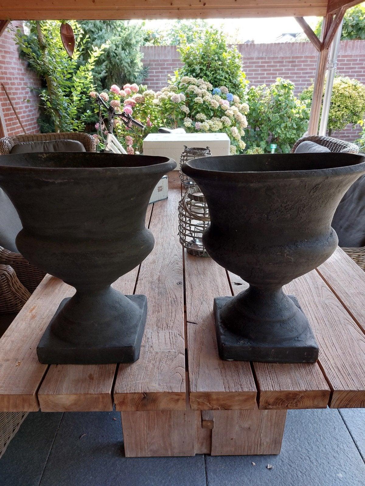 2 vazen hoogt 41 cm, Ophalen