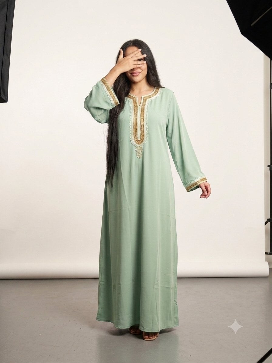 Traditionele Marokkaanse jurk, Kleding | Dames, Gelegenheidskleding, Zo goed als nieuw, Overige typen, Maat 46/48 (XL) of groter