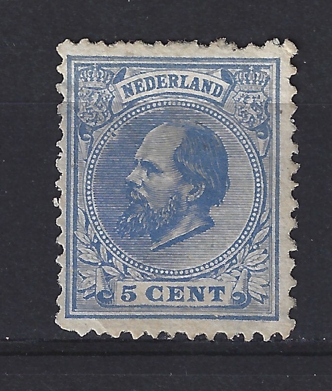 NVPH 19 ongeb Willem III 1872 ; OUD NEDERLAND p/stuk, Ophalen of Verzenden, T/m 1940, Postfris