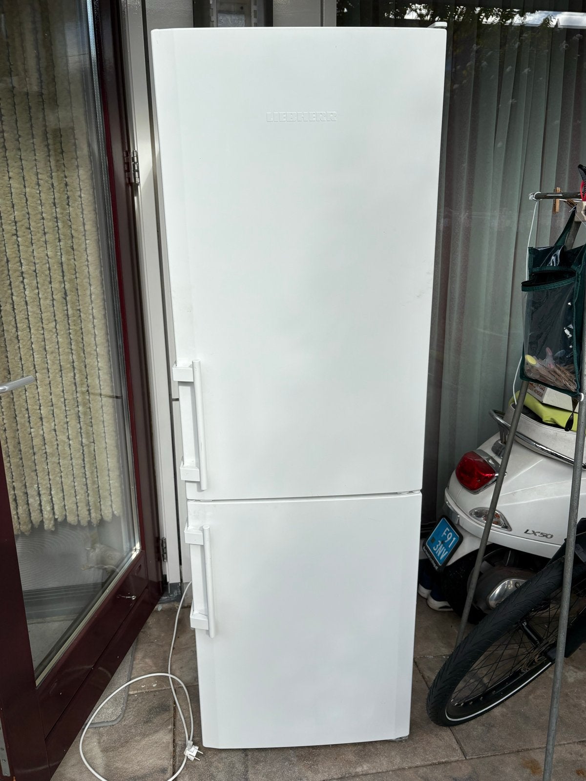 Liebherr Comfort NoFrost Koel-vriescombinatie, Ophalen, Gebruikt, 200 liter of meer, 60 cm of meer