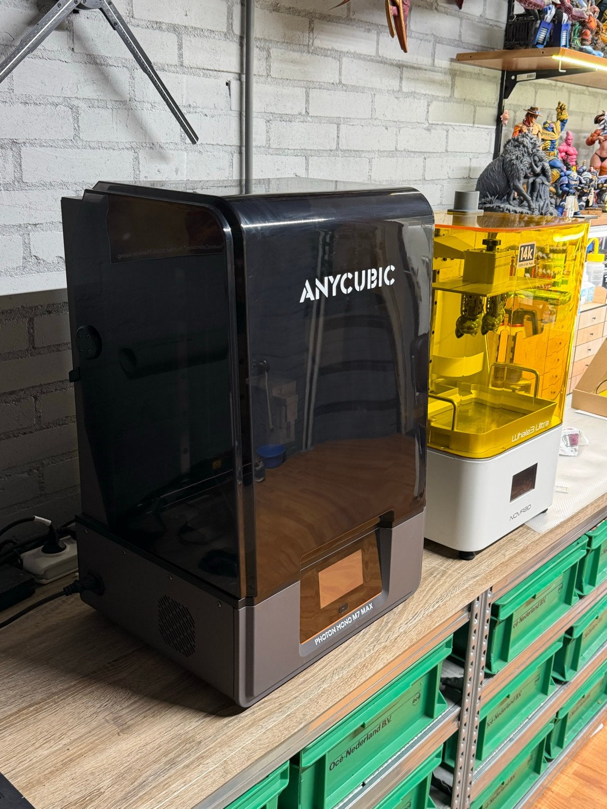 Anycubic Photon M7 Max Resin 3D-printer, Ophalen of Verzenden, Zo goed als nieuw, Resin/Hars