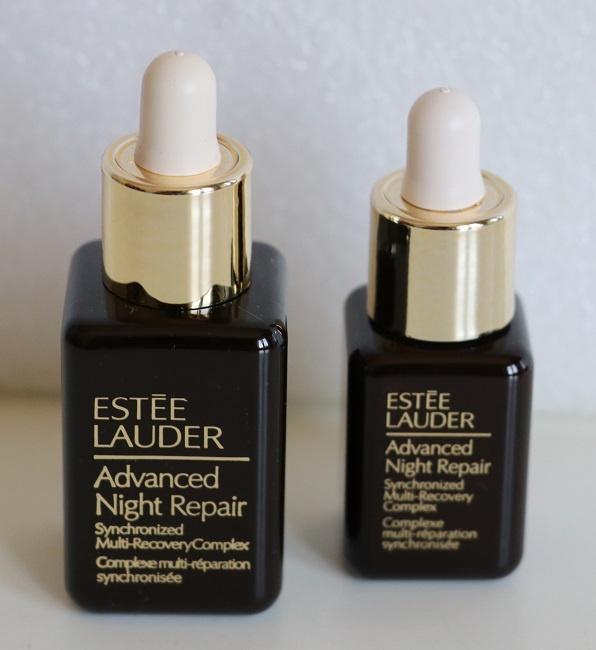 Estée Lauder Advanced Night Repair 2 flesjes (15 en 7 ml.), Ophalen of Verzenden, Nieuw, Gehele gezicht, Verzorging