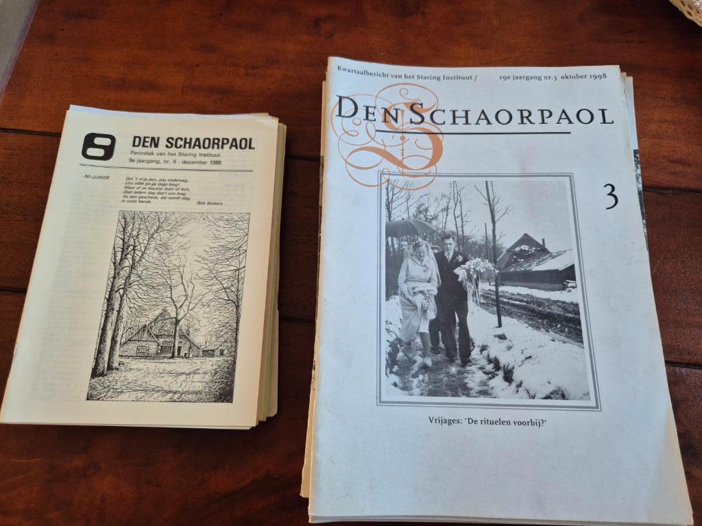 Den Schaorpaol - Staring Instituut, Ophalen of Verzenden, Gelezen