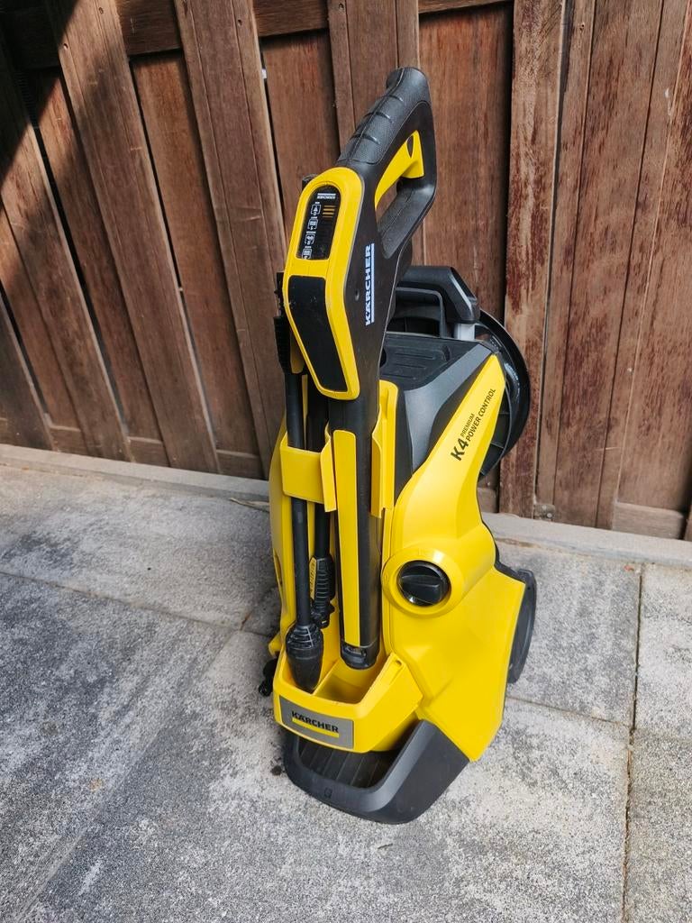 Kärcher K4 Power Control met slanghaspel, Ophalen, Gebruikt, Kärcher, Met regelbare waterdruk