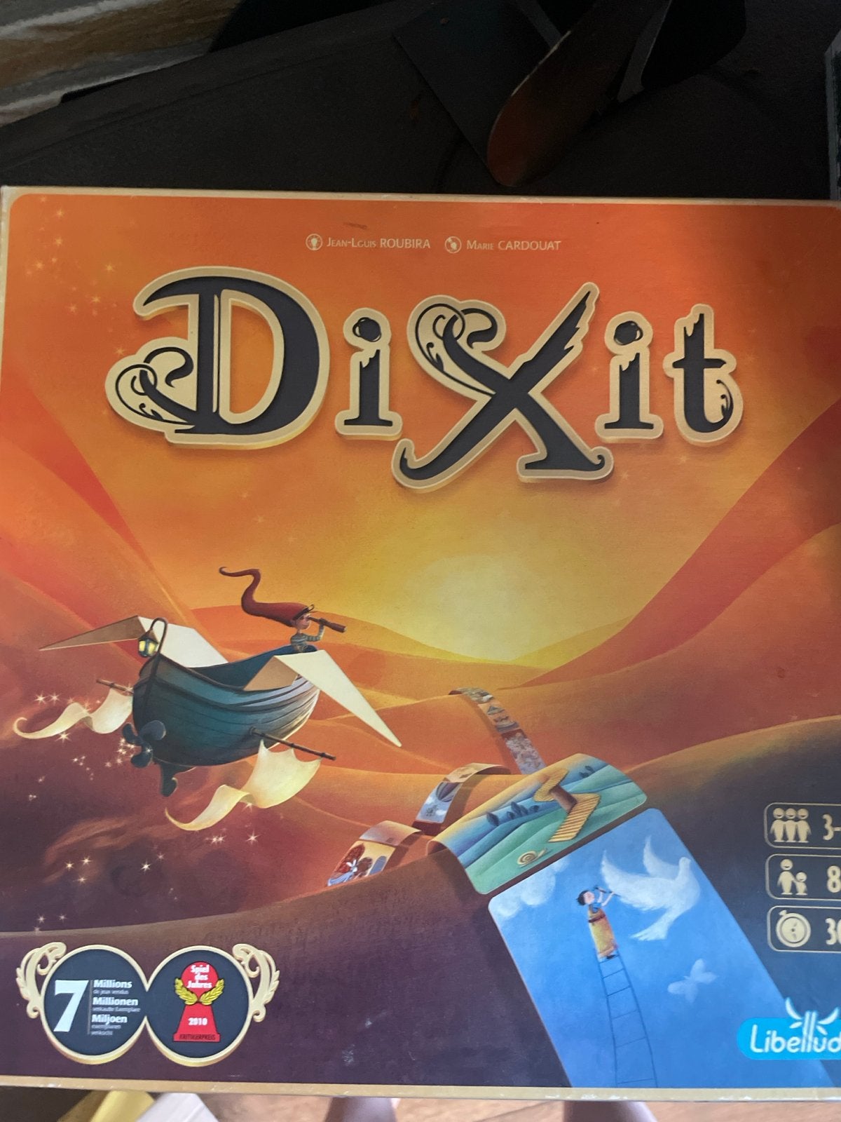 Dixit Bordspel, Drie of vier spelers, Ophalen of Verzenden, Gebruikt