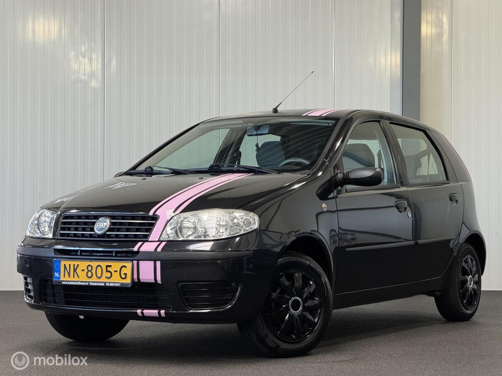 Fiat Punto 1.2 Classic 5-drs [ INRUILKOOPJE ], Auto's, Voorwielaandrijving, 4 cilinders, 850 kg, Zwart