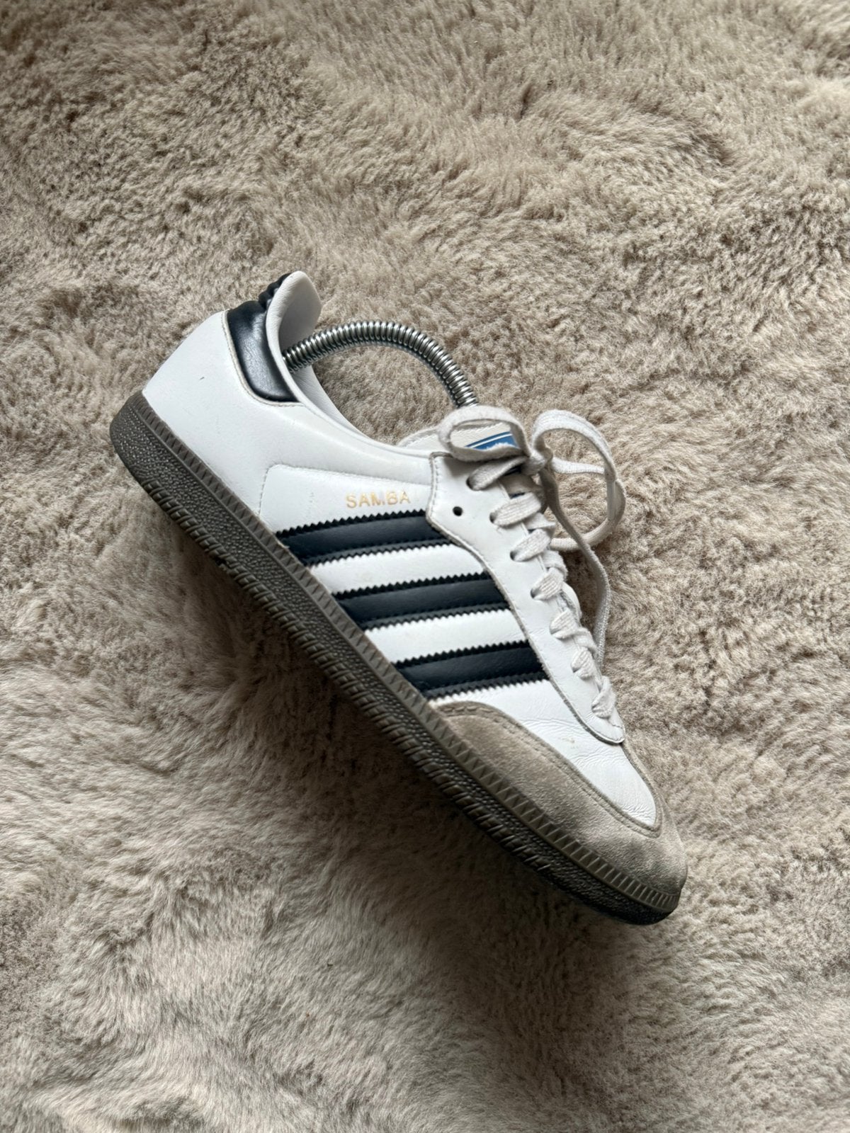 Adidas samba og white black 40 2/3, Ophalen of Verzenden, Gedragen