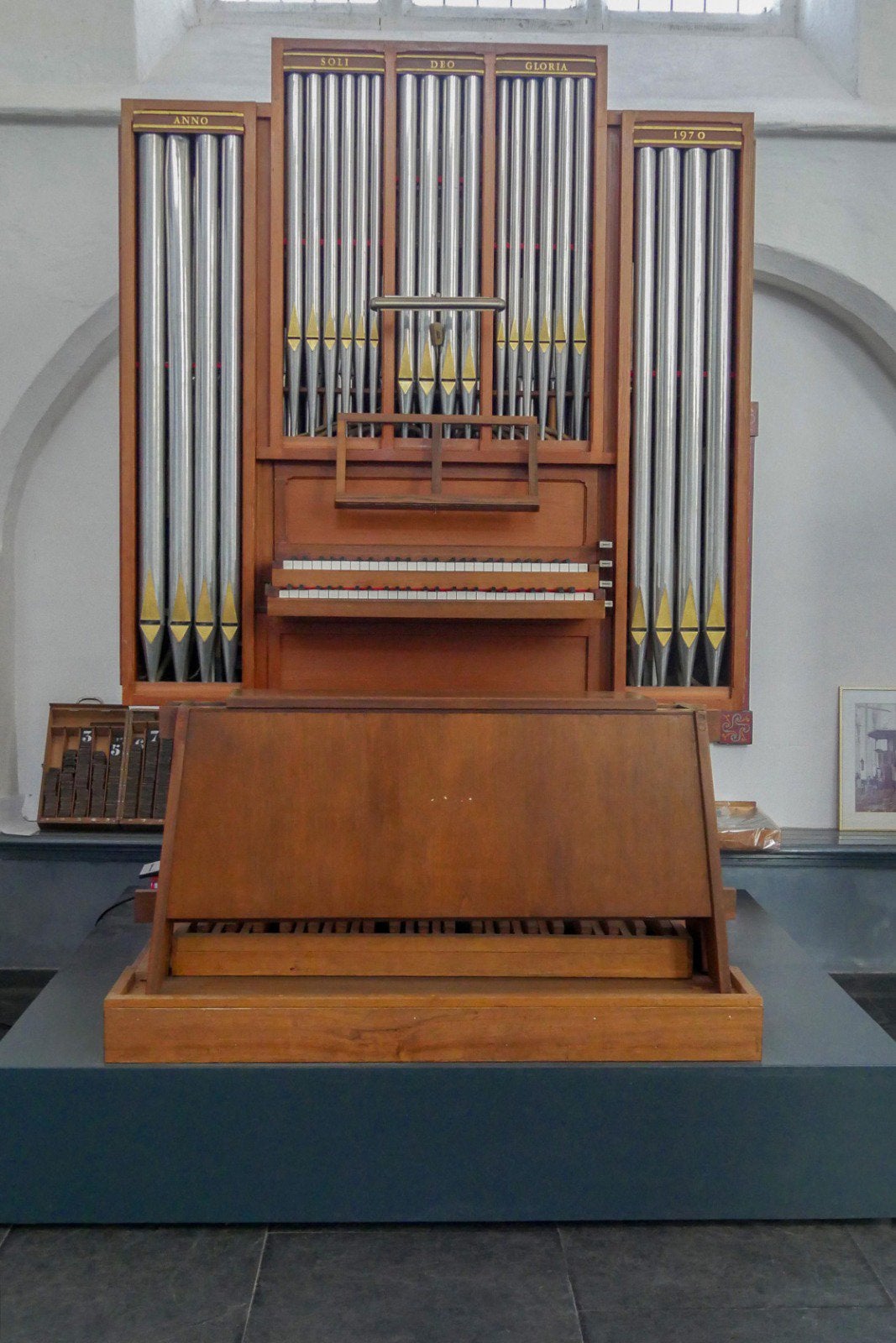 Orgel, kerkorgel, pijporgel, Ophalen, Zo goed als nieuw, 2 klavieren, Orgel