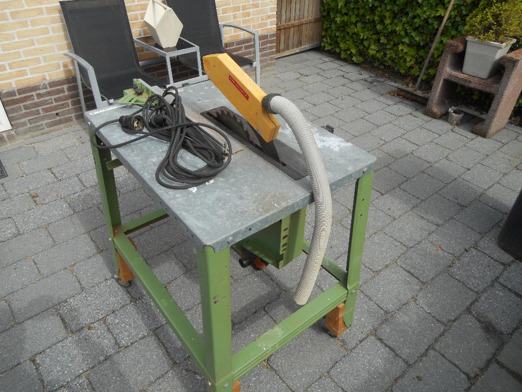zaagtafel, Doe-het-zelf en Verbouw, Gereedschap | Zaagmachines, Ophalen, Gebruikt, Cirkelzaag, 70 mm of meer