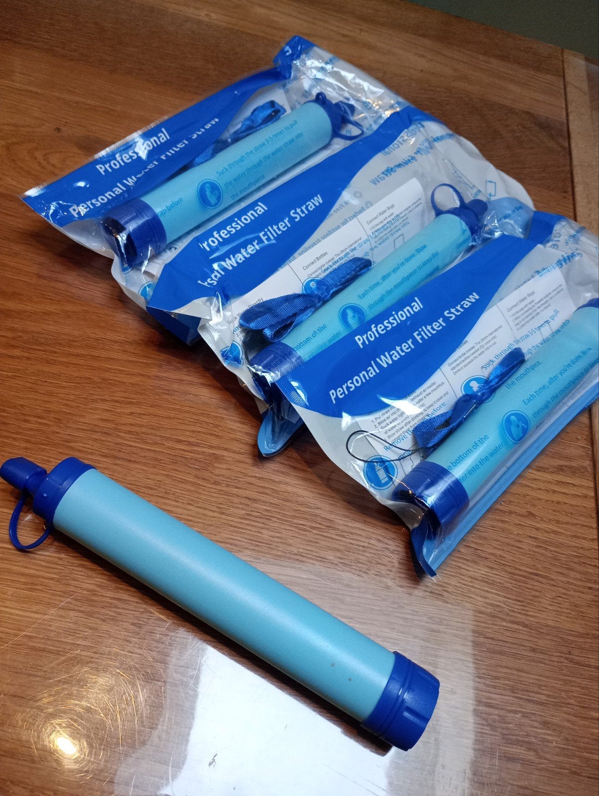 Professionele Persoonlijke Waterfilter Rietjes - Nieuw, Caravans en Kamperen, Ophalen, Nieuw