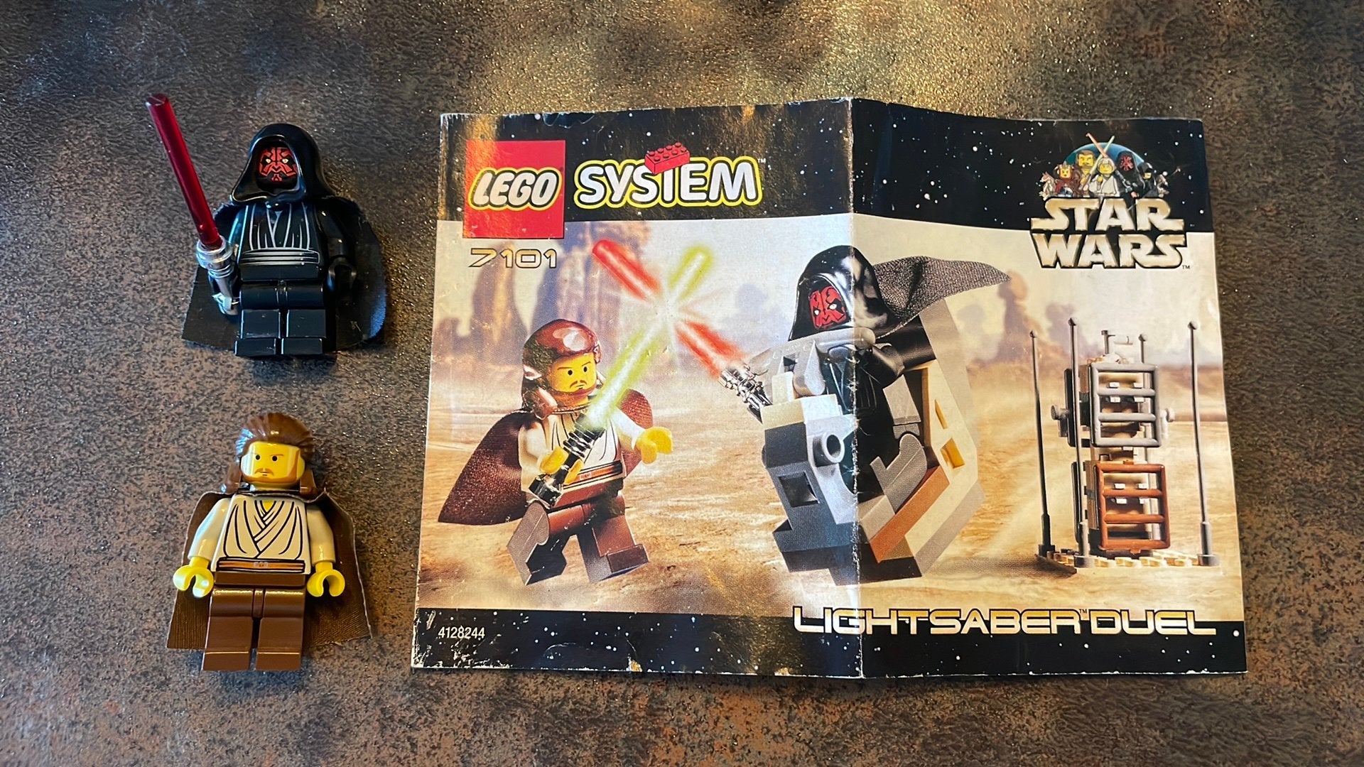Lego lightsaber duel 7101, Star Wars, Lego, Ophalen of Verzenden, Zo goed als nieuw