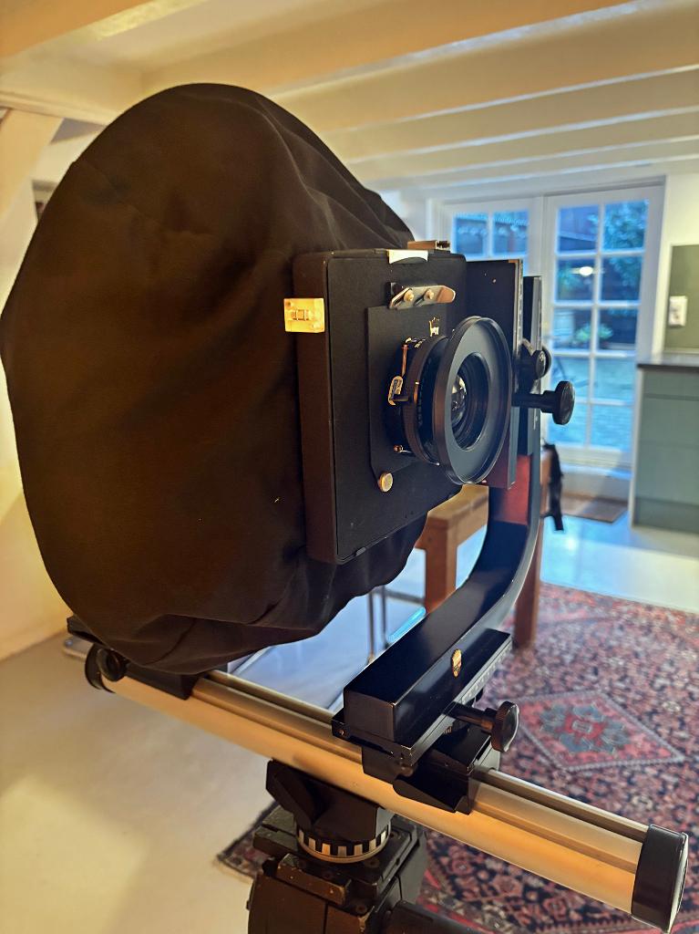 Technische Linhof camera met alle toebehoren, Audio, Tv en Foto, Fotocamera's Analoog, Gebruikt, Spiegelreflex, Overige Merken