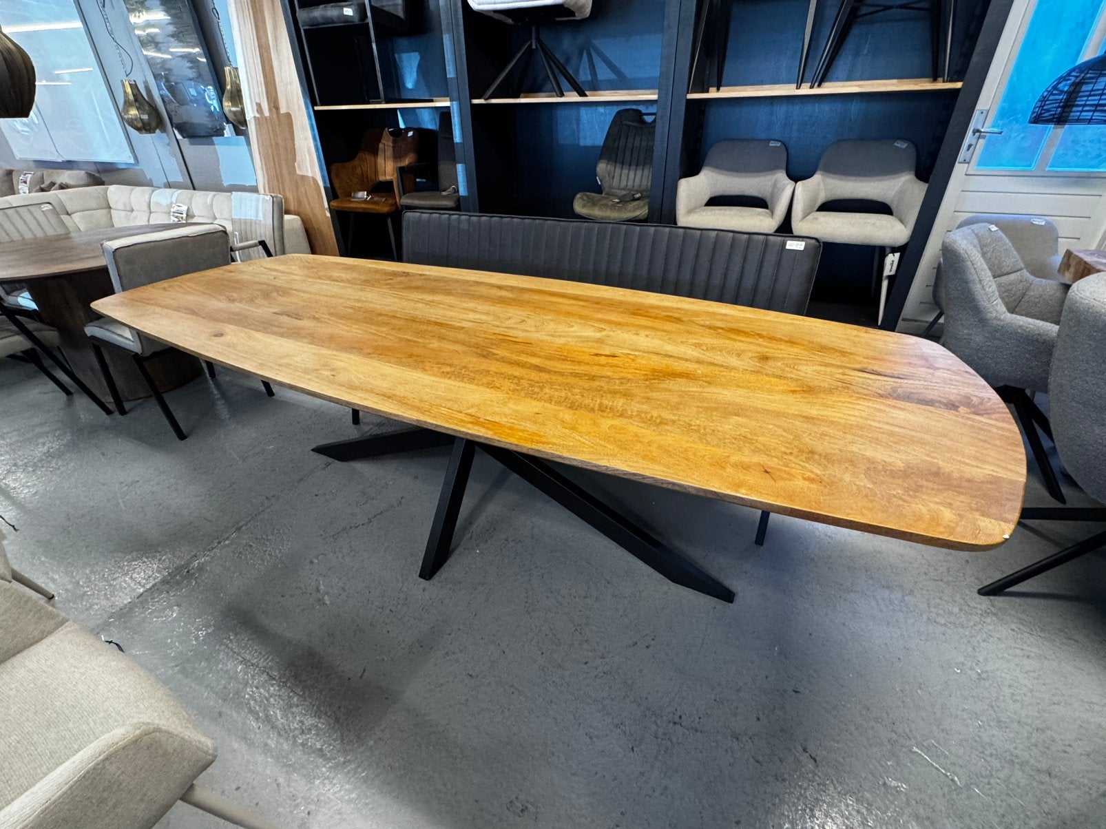 Deens ovale tafel 260cm, Ophalen, Industrieweg 25, 100 tot 150 cm, Rj