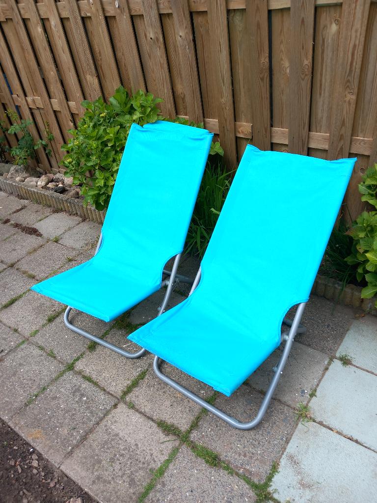 2 Kampeerstoelen, Ophalen, Zo goed als nieuw, Campingstoel