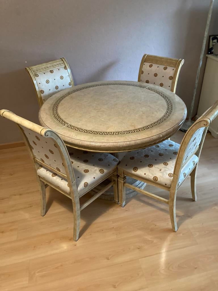 Eethoek - Rossella Design - Beige, Ophalen, Gebruikt, 4 tot 6 stoelen