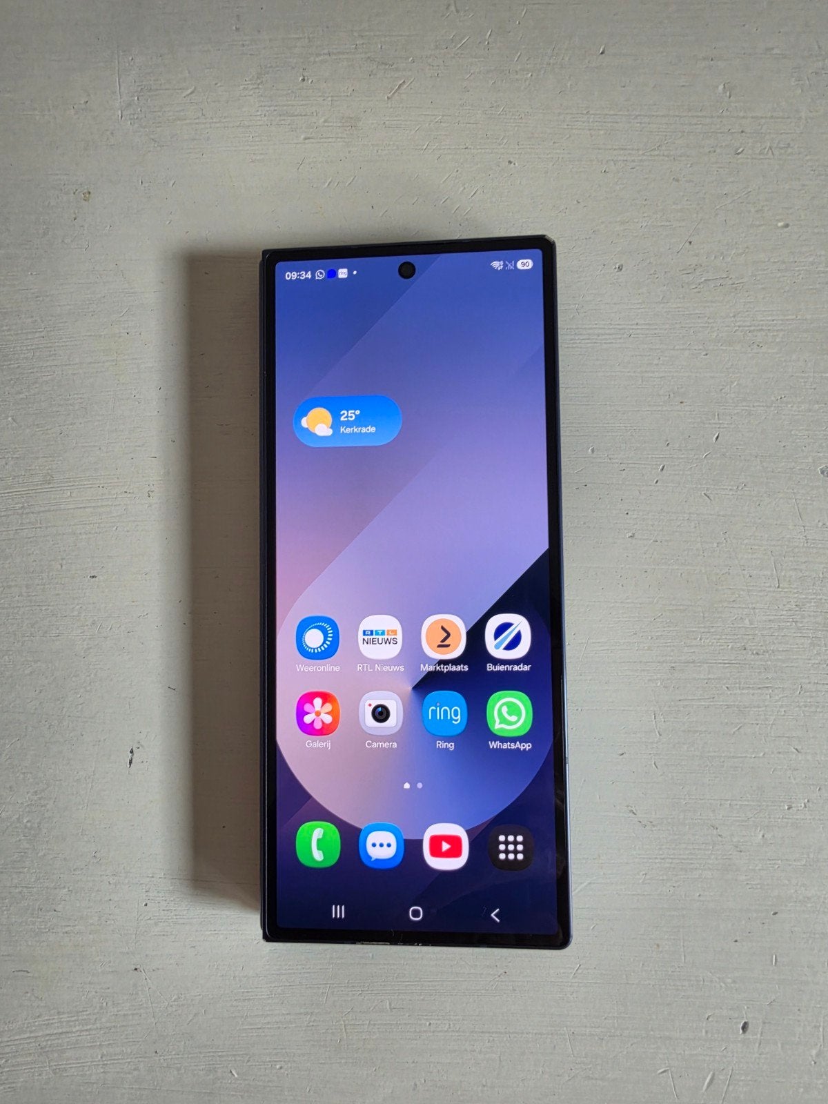 Samsung fold 6, Telecommunicatie, Mobiele telefoons | Samsung, 256 GB, Ophalen, Blauw, Galaxy Z Fold