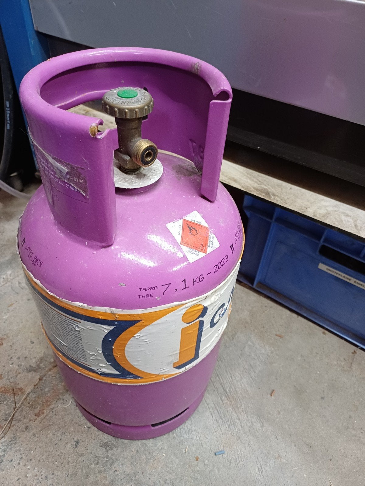 Propaan gasfles 7,1 KG - VOL, Caravans en Kamperen, Kampeeraccessoires, Ophalen of Verzenden