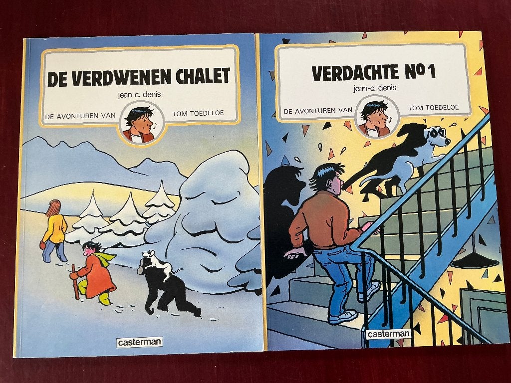 Tom Toedeloe, Meerdere stripboeken, Ophalen of Verzenden, Gelezen