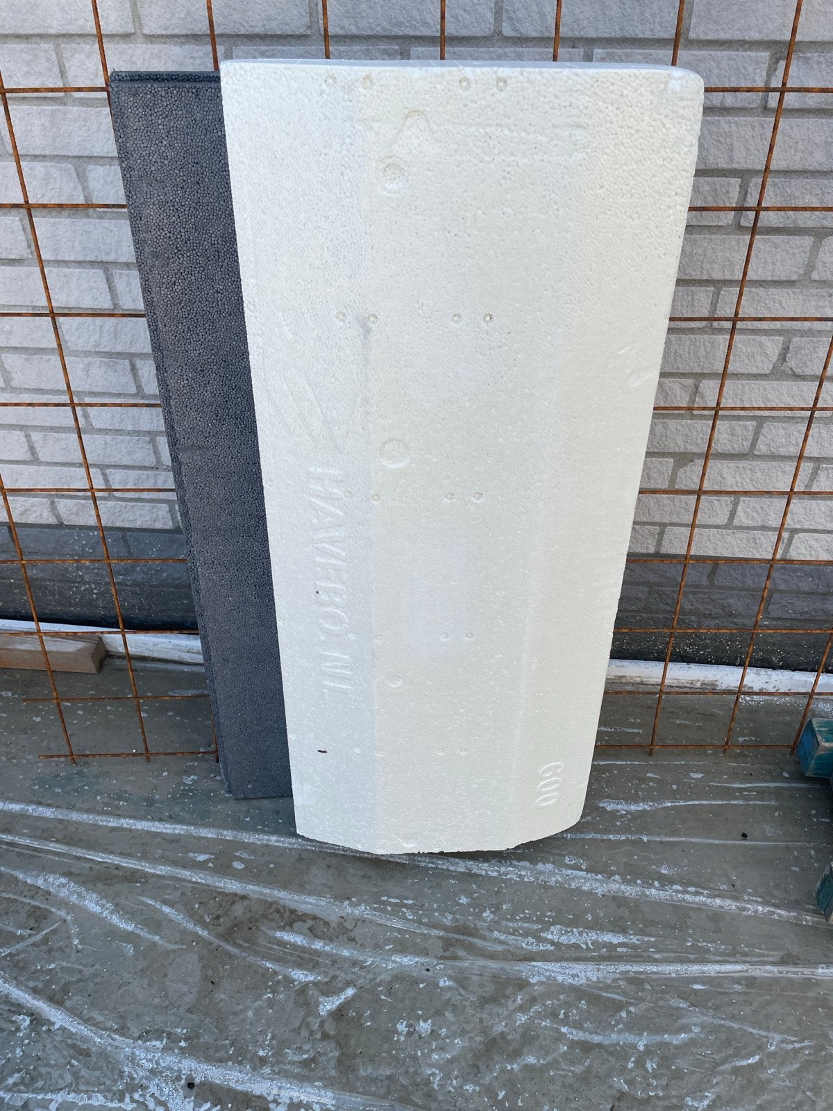 Havebo PS element 600mm isolatieplaat, Nieuw, Minder dan 5 m², Vloerisolatie, Piepschuim (Tempex)