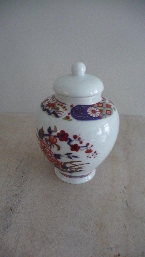 Decoratieve Chinese gemberpot met bloemmotief, Ophalen of Verzenden