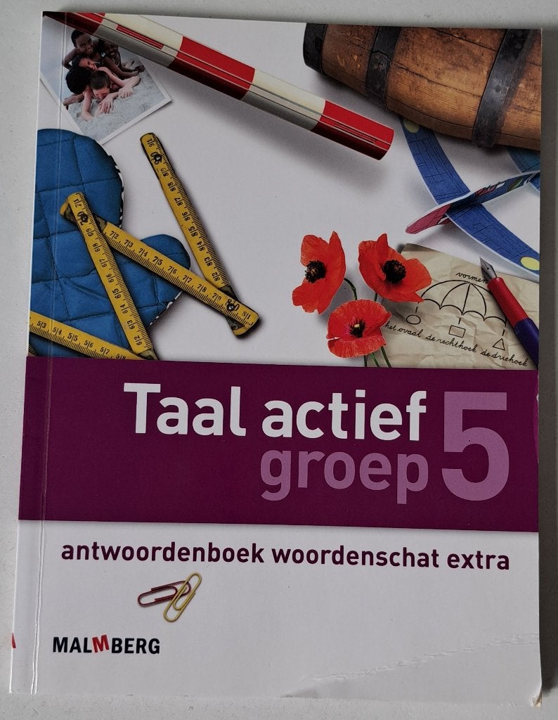 9789034569073 Taal actief 4, groep 5 Antw. Woordensch. Extra, Verzenden, Zo goed als nieuw, Overige niveaus, Nederlands