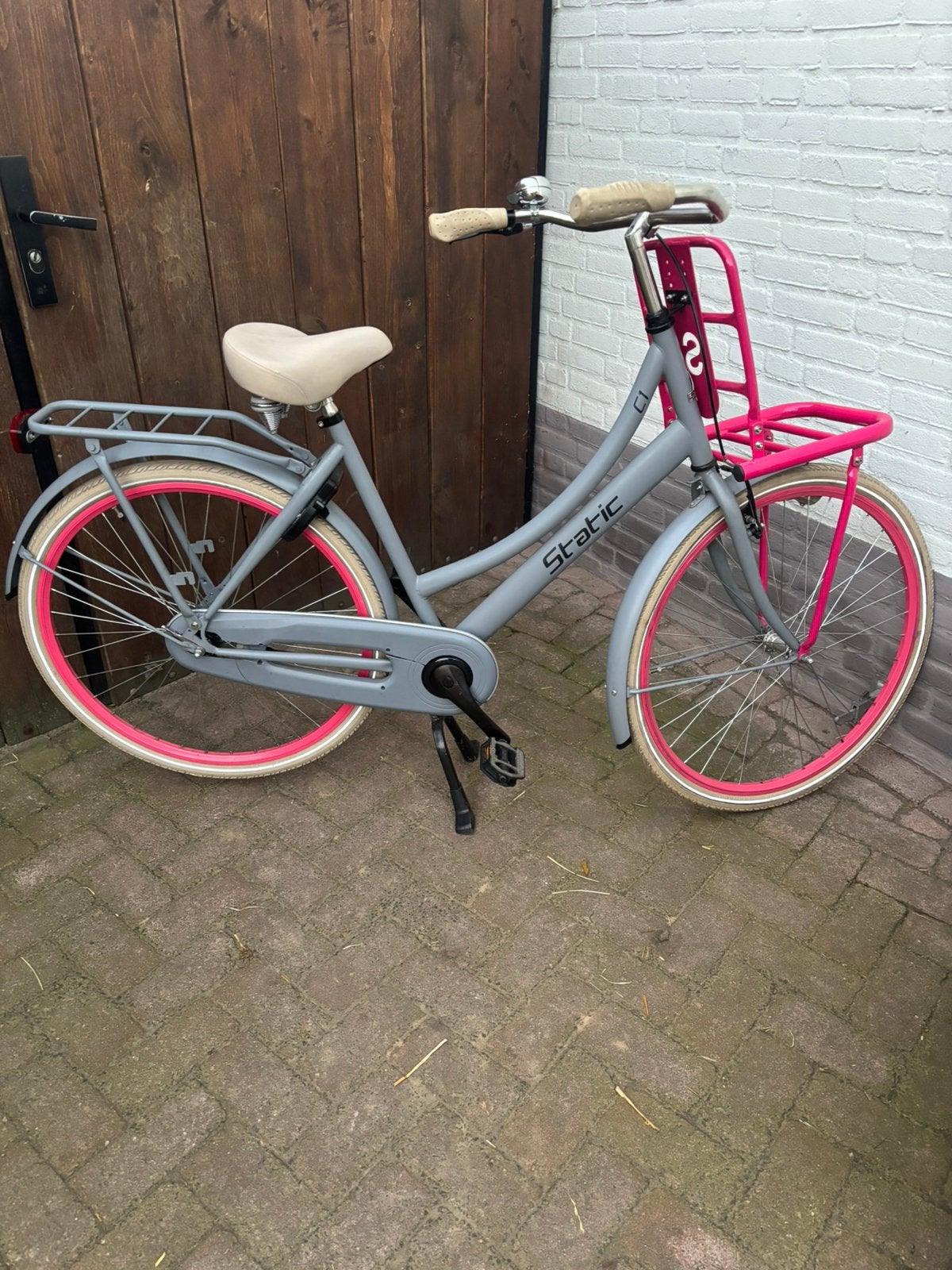 28 inche fiets, Terugtraprem, Ophalen, 26 inch of meer, Handrem