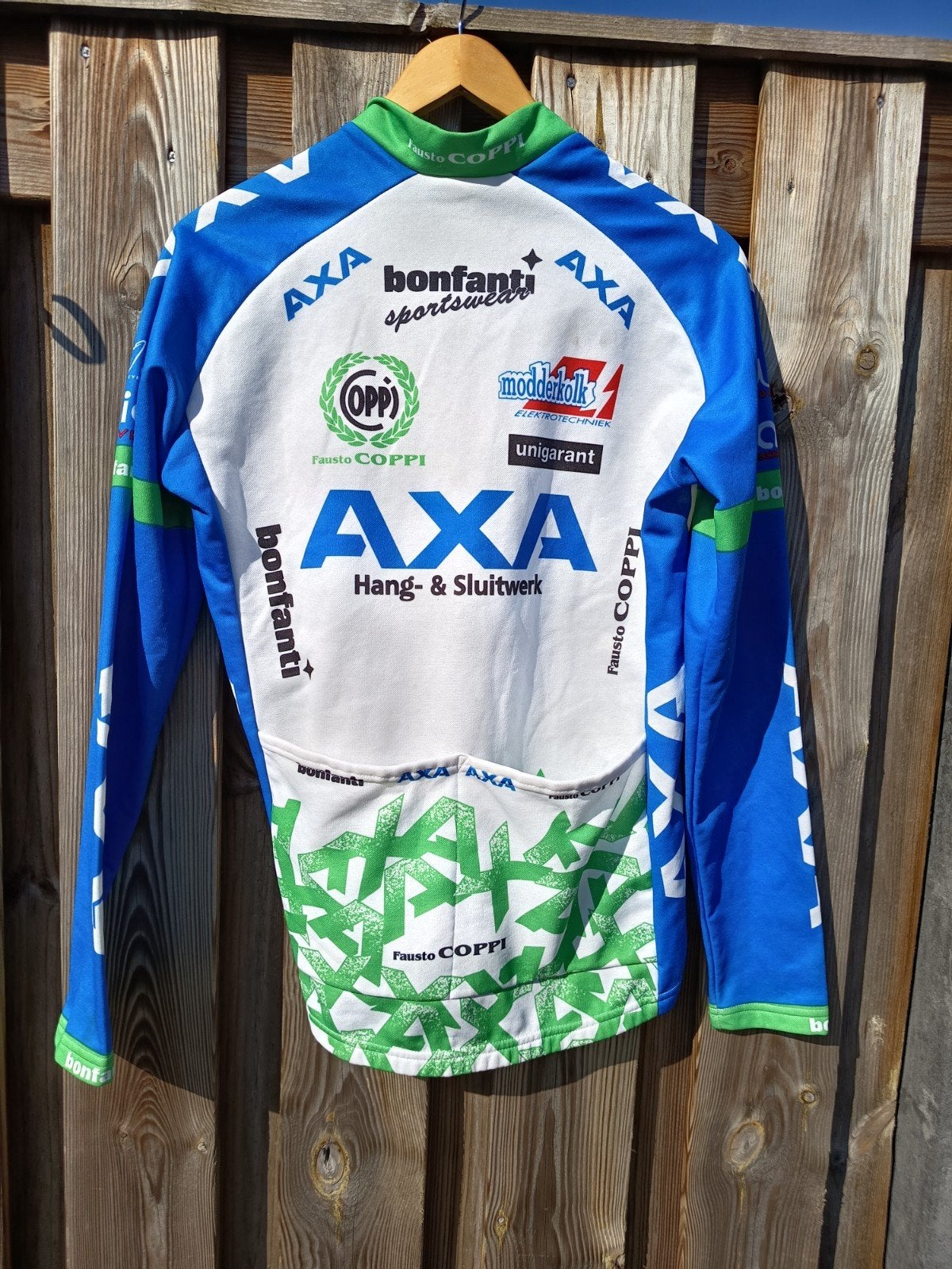 AXA sloten sinds 1902 Wielershirt, Ophalen