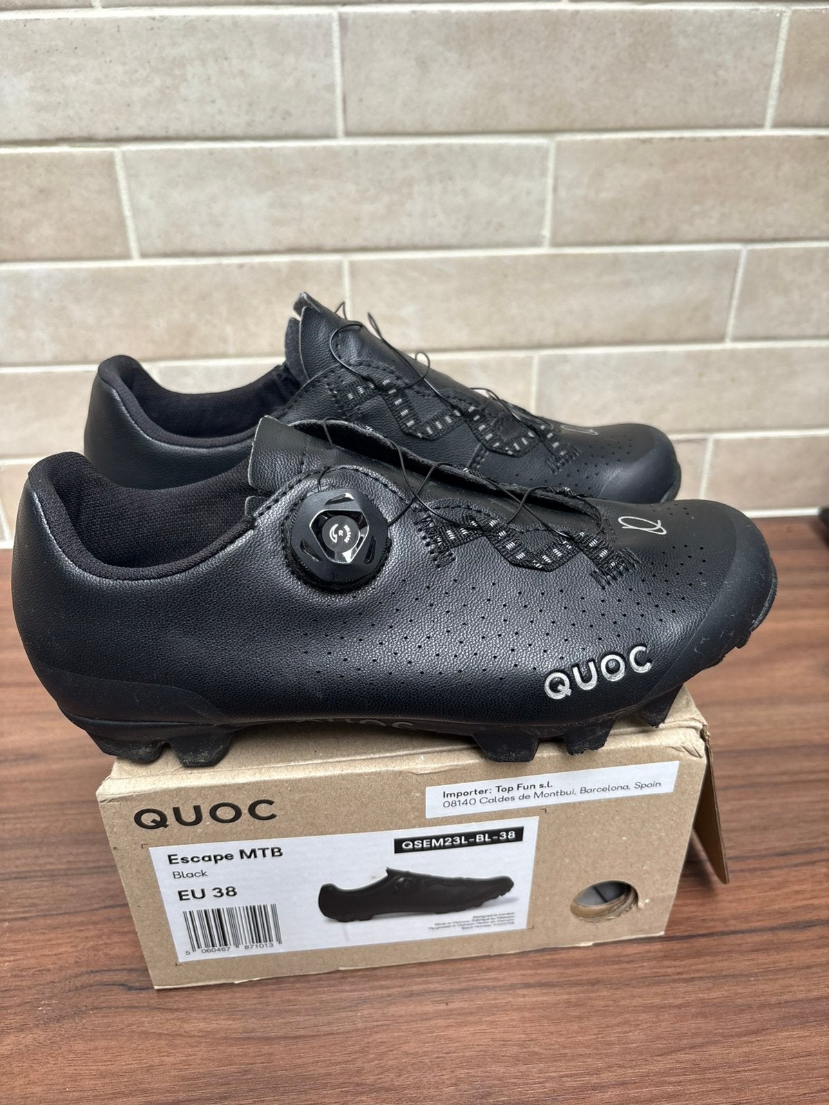 Quoc MTB/gravel schoenen maat 38, Ophalen of Verzenden, Zo goed als nieuw, Kleding