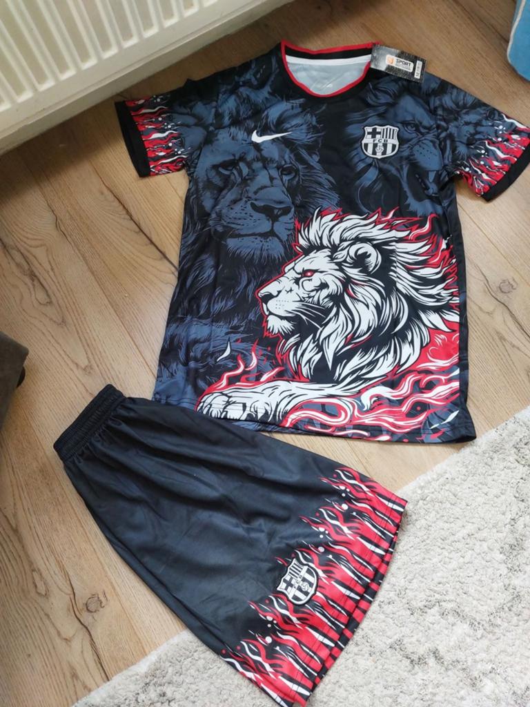 Fc barcelona tenue maat m valt als s, Ophalen of Verzenden, Zo goed als nieuw, Blauw, Voetbal