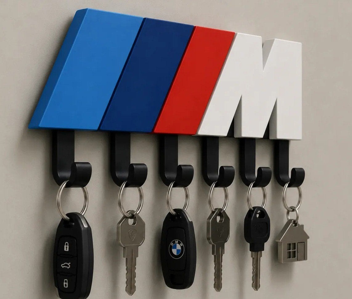 BMW M Sleutelhanger / Sleutelhouder, Meerkleurig, Nieuw, Kunststof, Ophalen of Verzenden