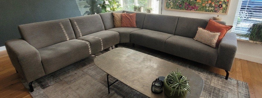 Hoekbank, Ophalen, 250 tot 300 cm, Gebruikt, Hoekbank