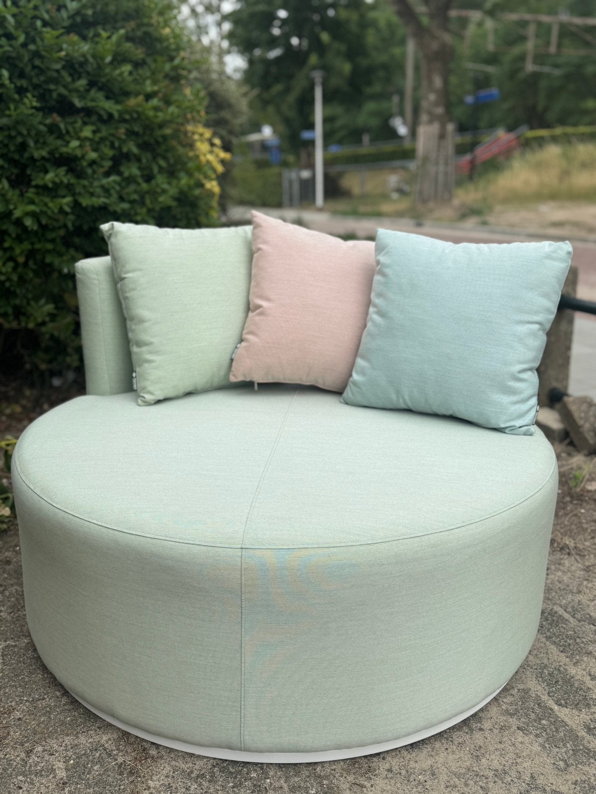 Sunbrella all weather seasons loveseat tuinbankje, Ophalen of Verzenden, Nieuw, Minder dan 150 cm