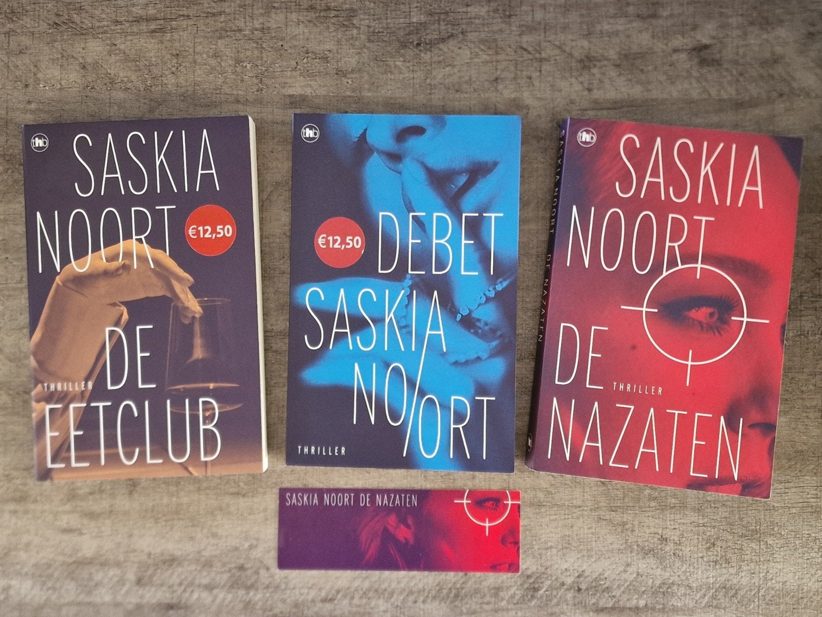 Saskia Noort Thriller Boeken Set De Eetclub, Ophalen of Verzenden, Zo goed als nieuw, Saskia Noort, Nederland