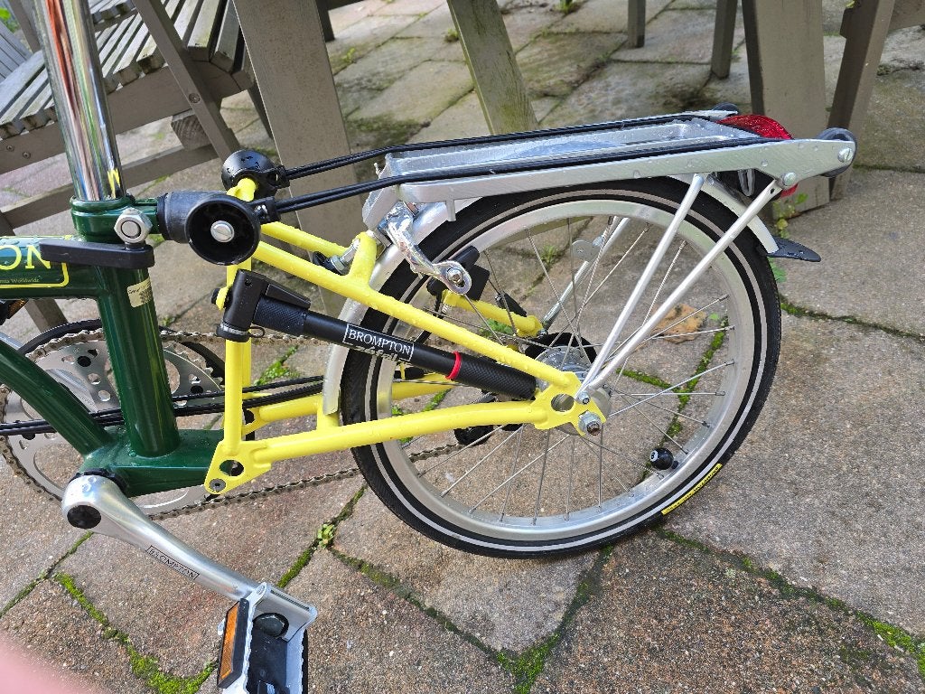 Foto 5 van BROMPTON T6 VOUWFIETS – juni 2002 – NIEUW en NOOIT GEBRUIKT