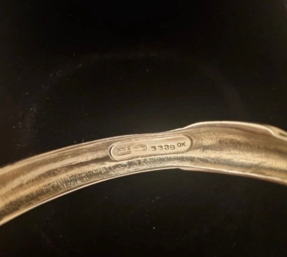 Ole Lynggaard Copenhagen Zilveren Armband met Gouden Details, Ophalen of Verzenden, Zo goed als nieuw, Zilver