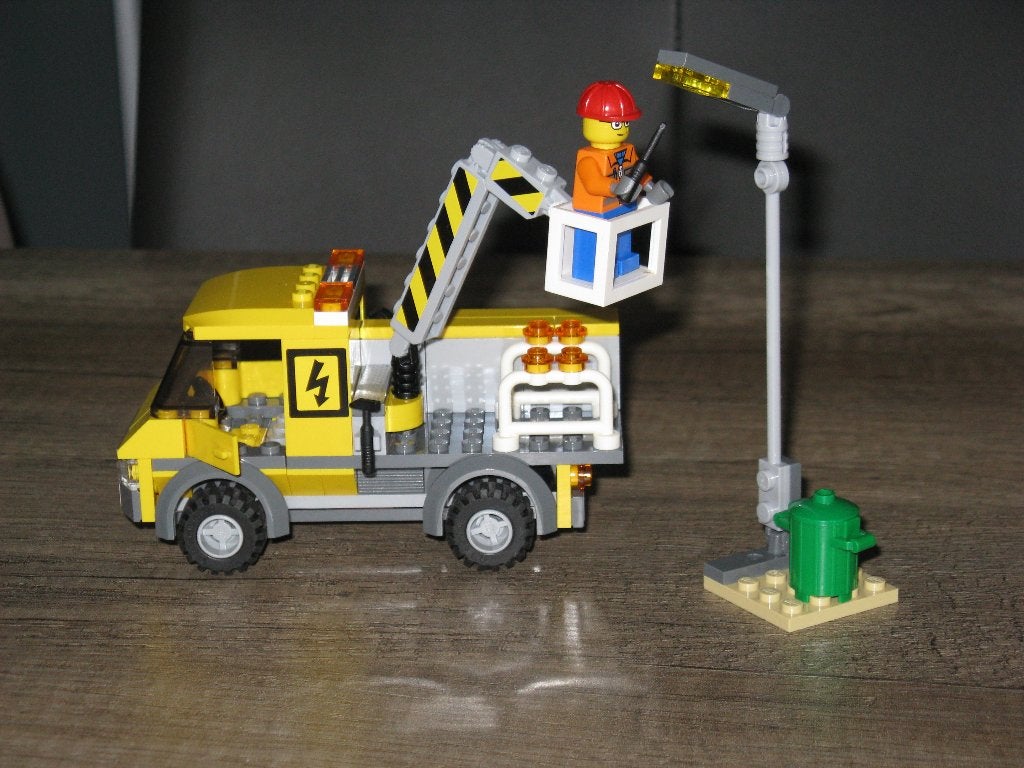 lego 3179 Werkauto, lantaren maken, Ophalen of Verzenden, Zo goed als nieuw, Lego