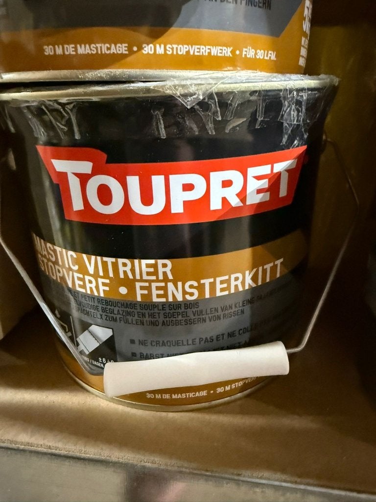 Toupret mastic 5kg NIEUW op = op!, Ophalen, Nieuw