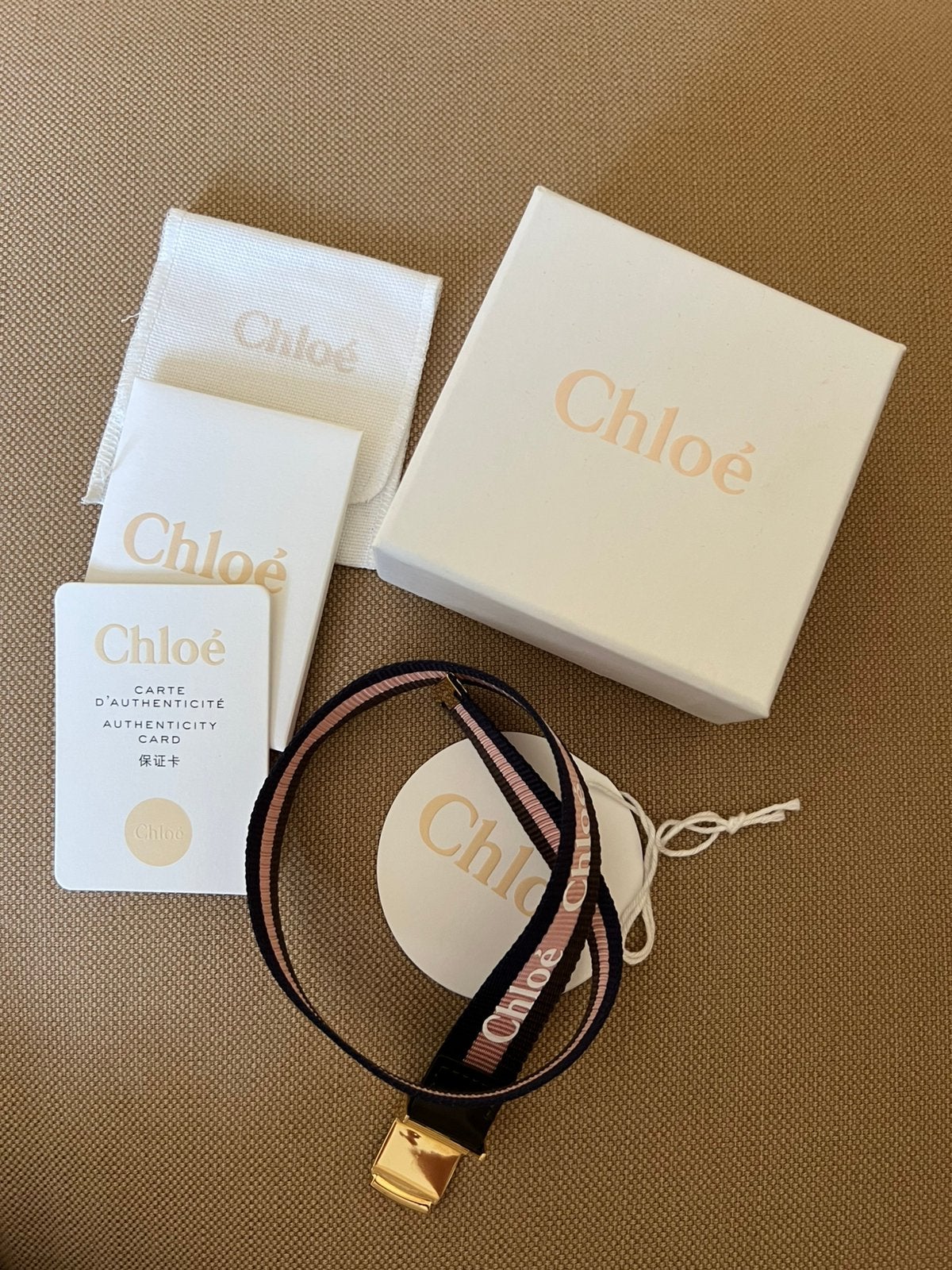 Originele Chloe Valmy bracelet in pink & blue NIEUW twv €240, Ophalen of Verzenden, Nieuw