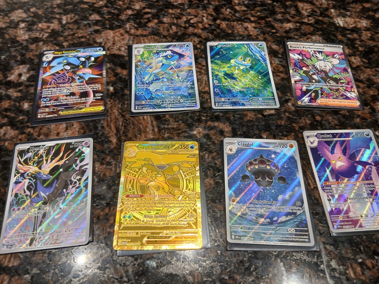 Pokémon kaarten van de Chaos rising, Hobby en Vrije tijd, Ophalen of Verzenden, Nieuw, Meerdere kaarten, Foil
