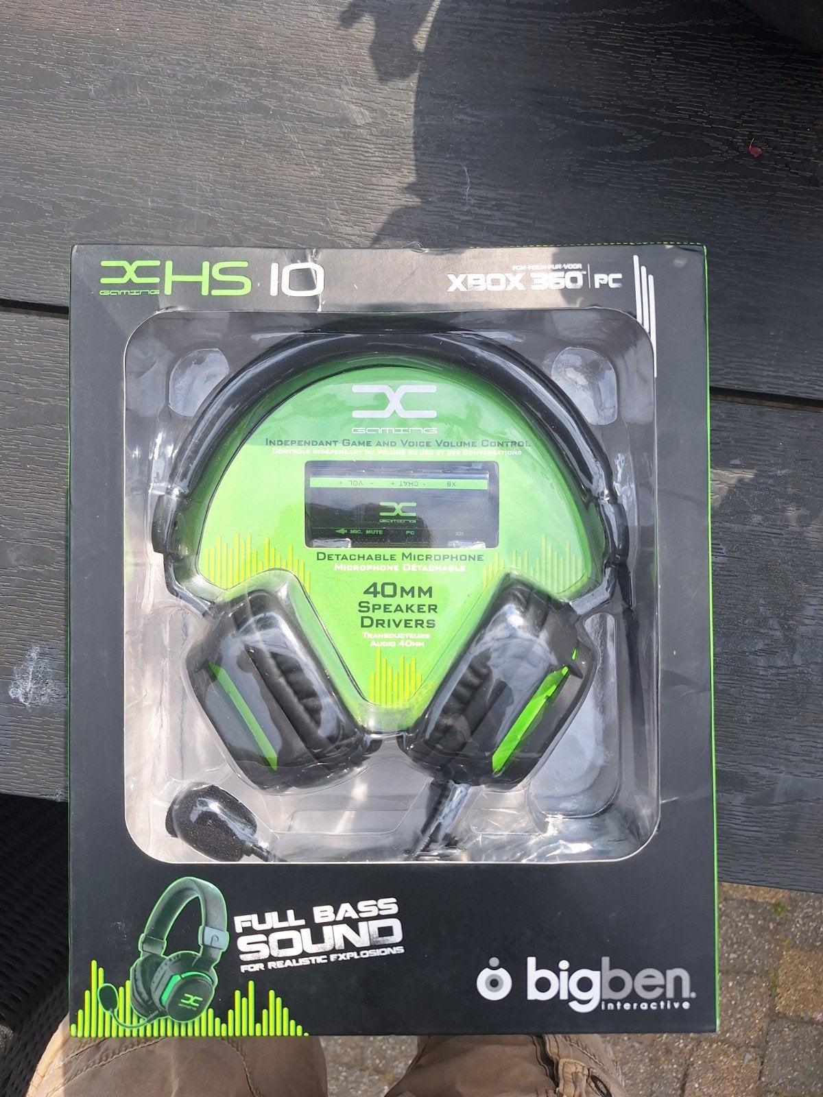 Bigben Interactive XSHS 10 Gaming Headset voor Xbox 360/PC, Ophalen