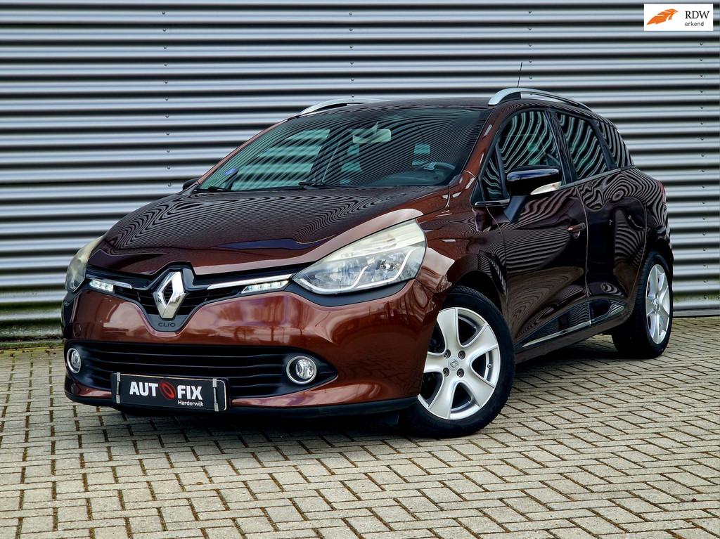 Renault Clio Estate 1.2 GT Nieuwe Ketting / camera / Automaa, 4 cilinders, Bruin, 615 kg, 19 km/l