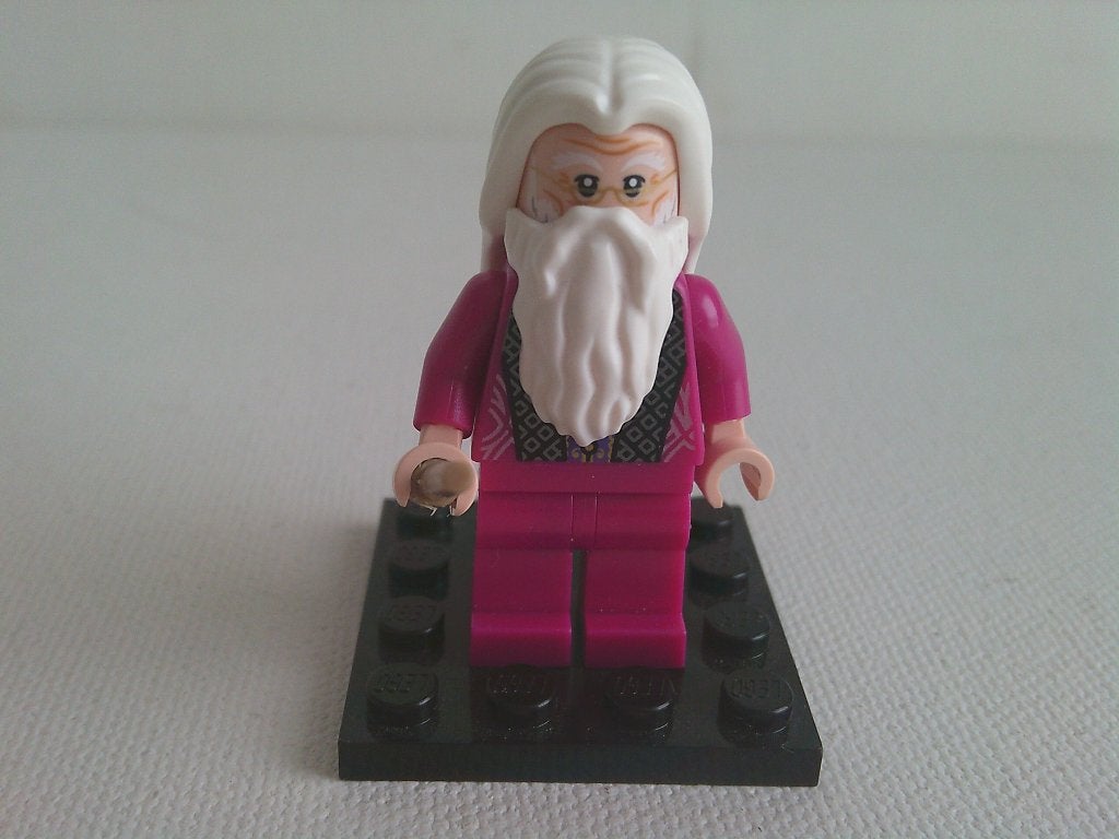 Minifiguur/Poppetje Harry Potter: Albus Perkamentus, Verzenden, Zo goed als nieuw, Minifiguur, Lego
