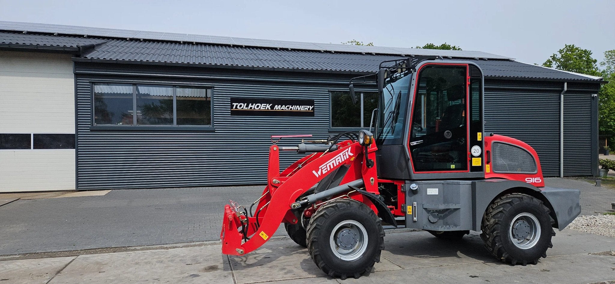 WOLF 916 (bj 2021), Wiellader of Shovel
