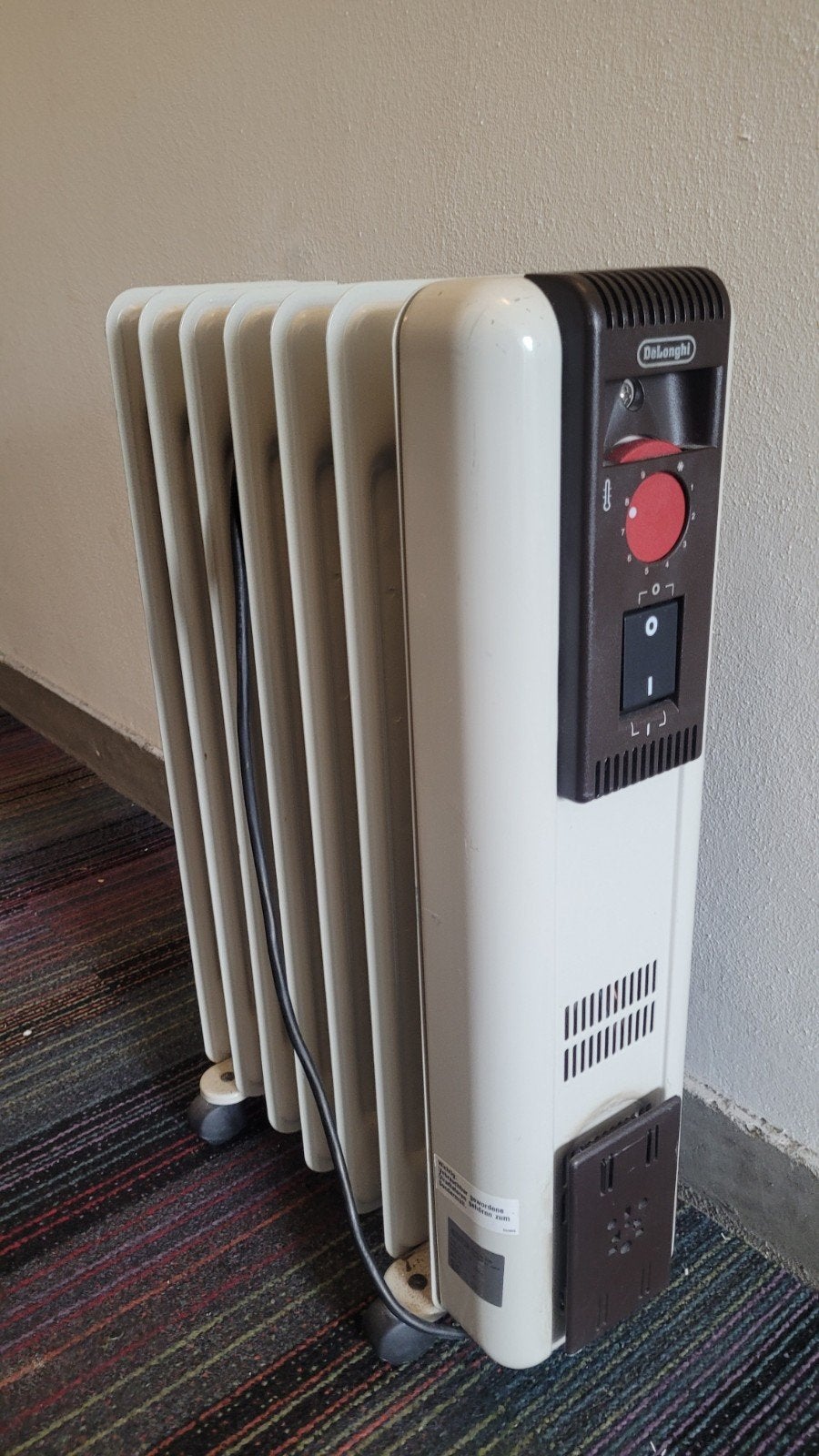 De'Longhi Elektrische Verwarming - Oliegevulde Radiator, Ophalen, Gebruikt, Radiator, 60 tot 150 cm